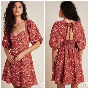 Anthropologie The Odells Ariel Dress | Puff Sleeve